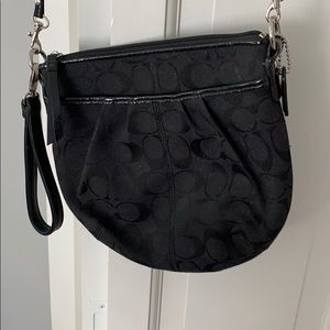Black Coach Crossbody